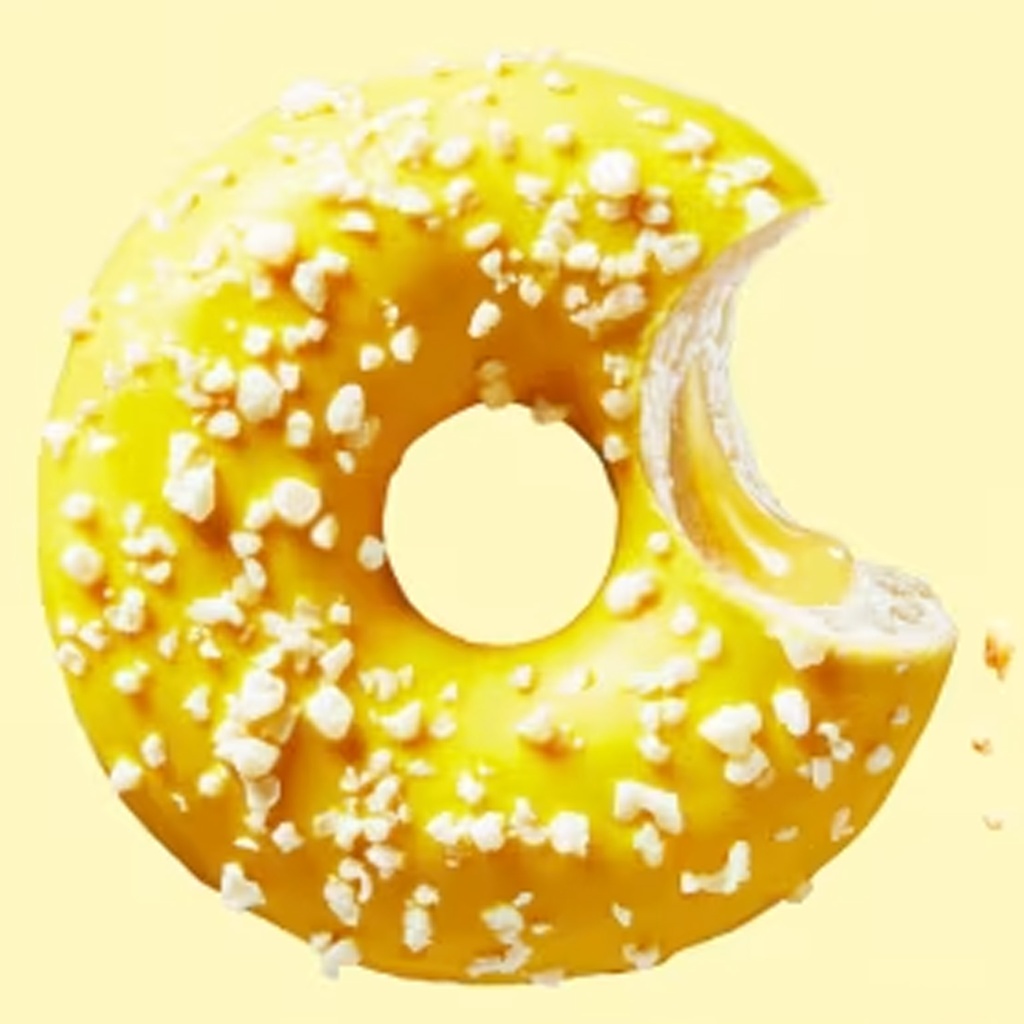 1157 Donut Lemon Squeezy La Lorraine 48 x 71 gr 