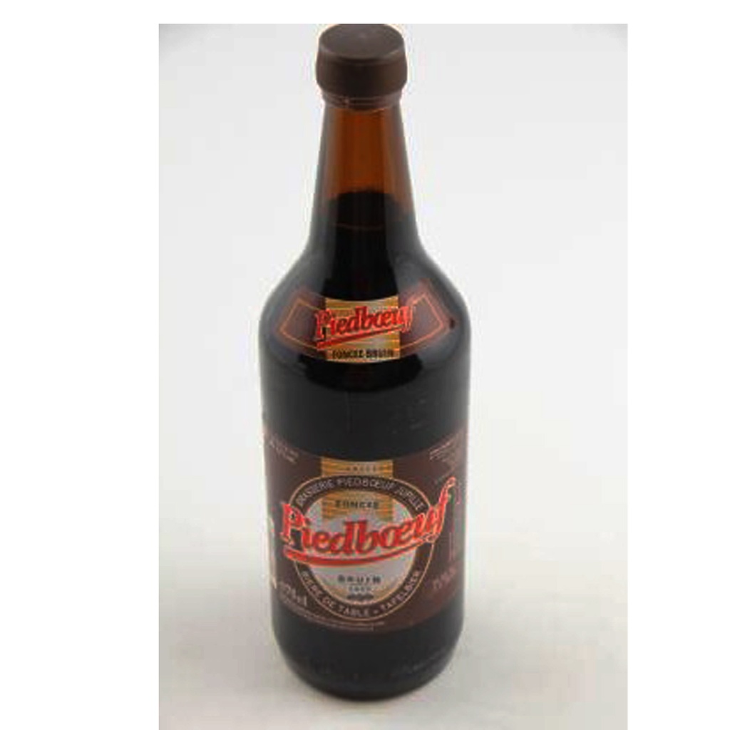 Tafelbier Donker Pied Boeuf Glas 12x75 cl