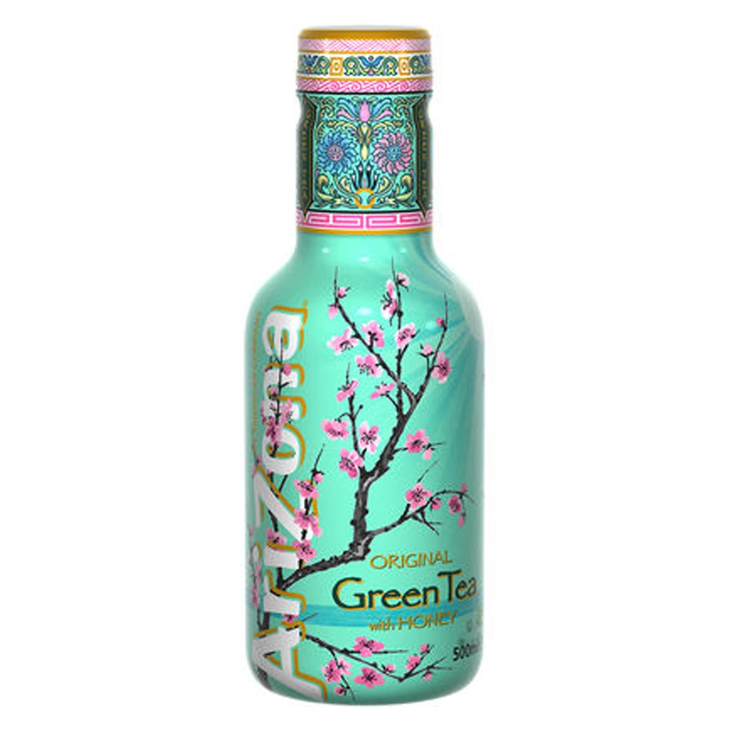 Arizona Green Tea Honey Pet 6 x 50 cl 