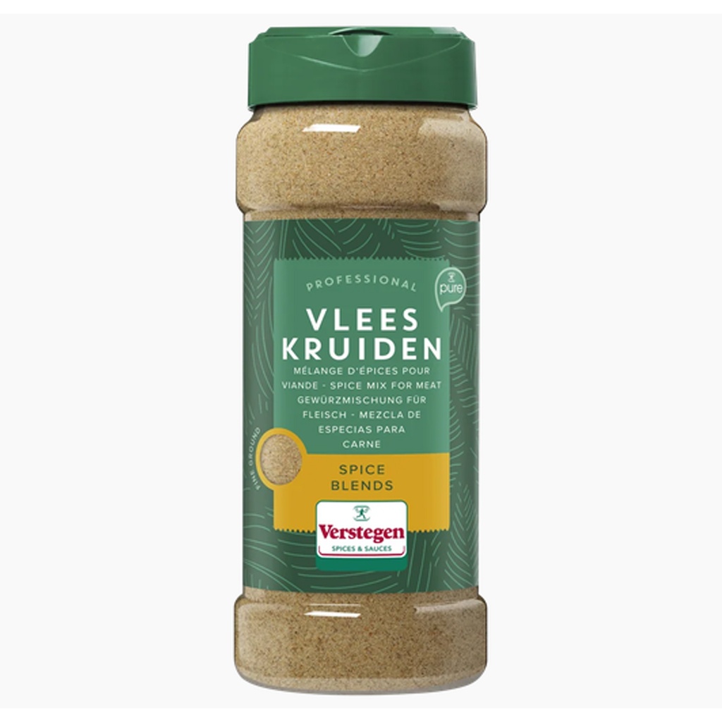 Vleeskruiden Fijn Met Zout Pure Verstegen 500 gr