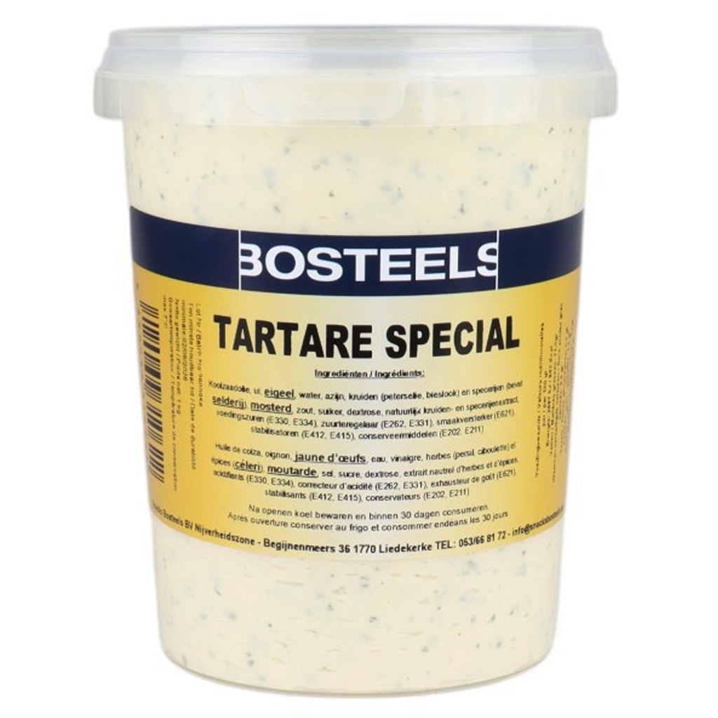 Tartaar Saus Speciaal Bosteels Pot 1 L 