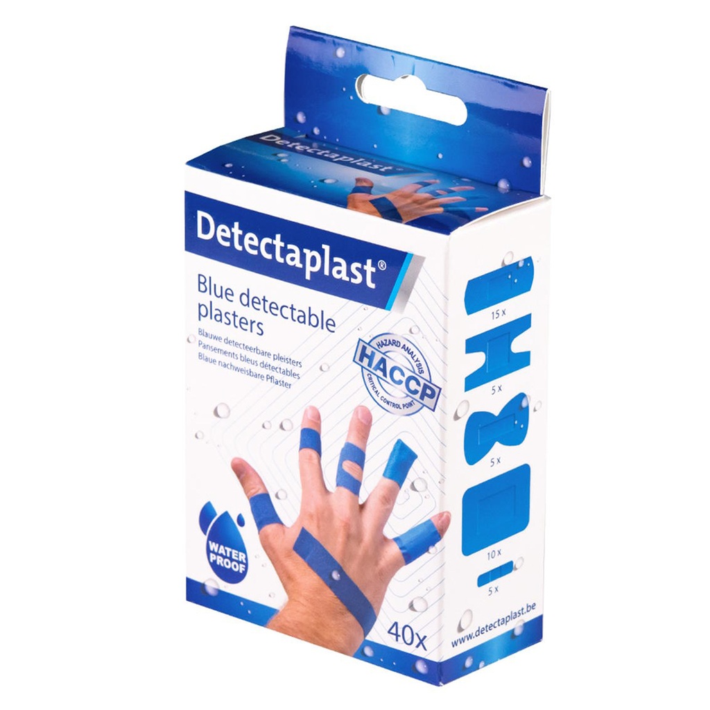Pleisters Waterproof Mix Detectaplast 40 st 