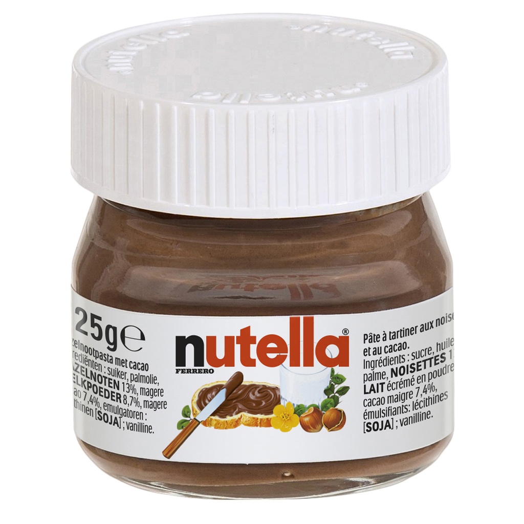 Nutella Mini Glas 64 x 25 gr 