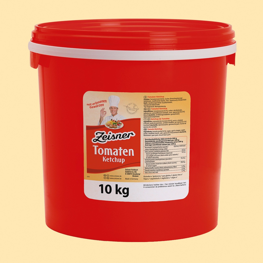 Tomaten Ketchup Zeisner Emmer 10 L 