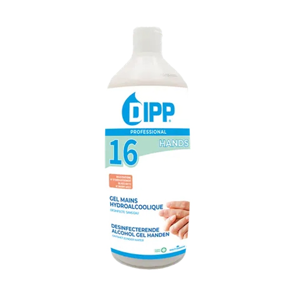 Desinfect. Alcohol Gel Handen Dipp (16) 1 L