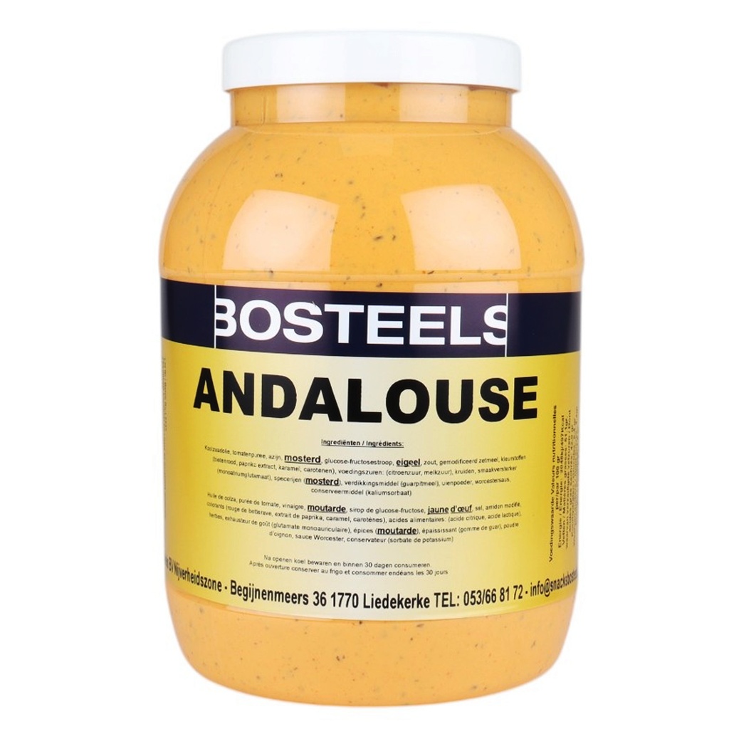 Andalouse Saus Bosteels Pet 3 L 