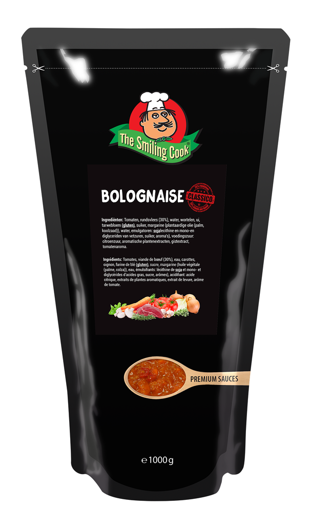 H22 Bolognaise Saus Classico Smiling Cook 1 kg 
