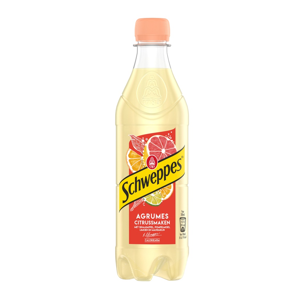 Schweppes Agrum Pet 24 x 50 cl