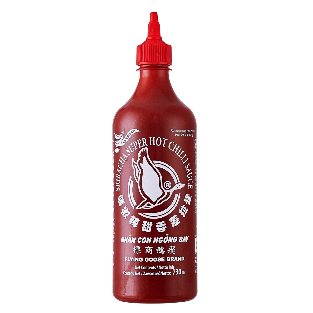Sriracha Chili Saus Flying Goose 730 ml
