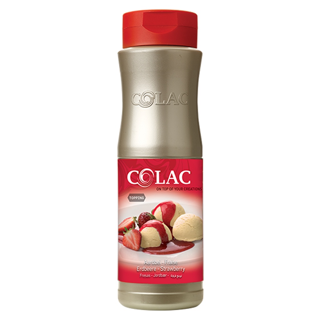 Topping Aardbei Colac Tube 500 ml
