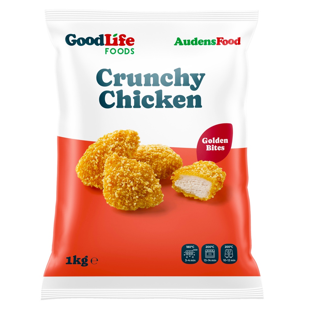 Crunchy Chicken Gourmet Chicken Nuggets Goodlife 1 kg