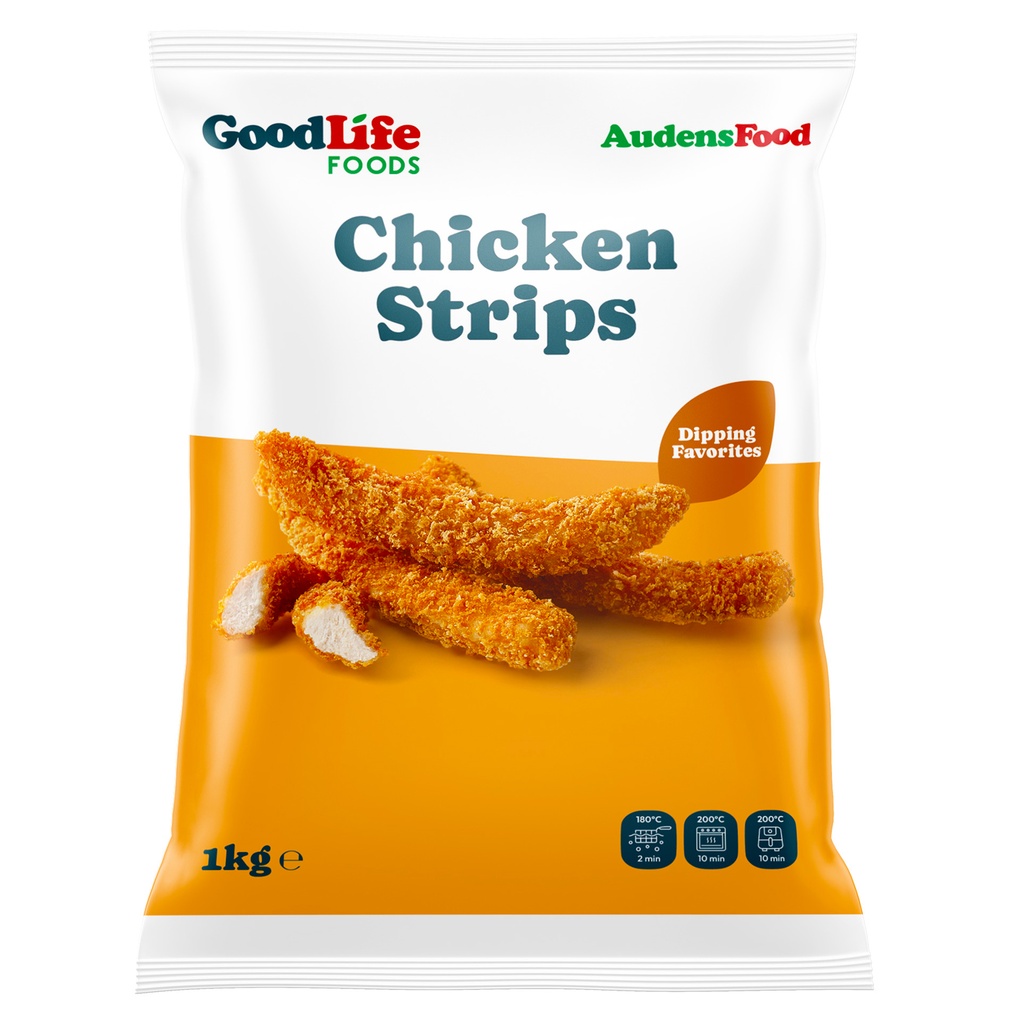 Chicken Strips Dipping Snack Goodlife 1 kg 