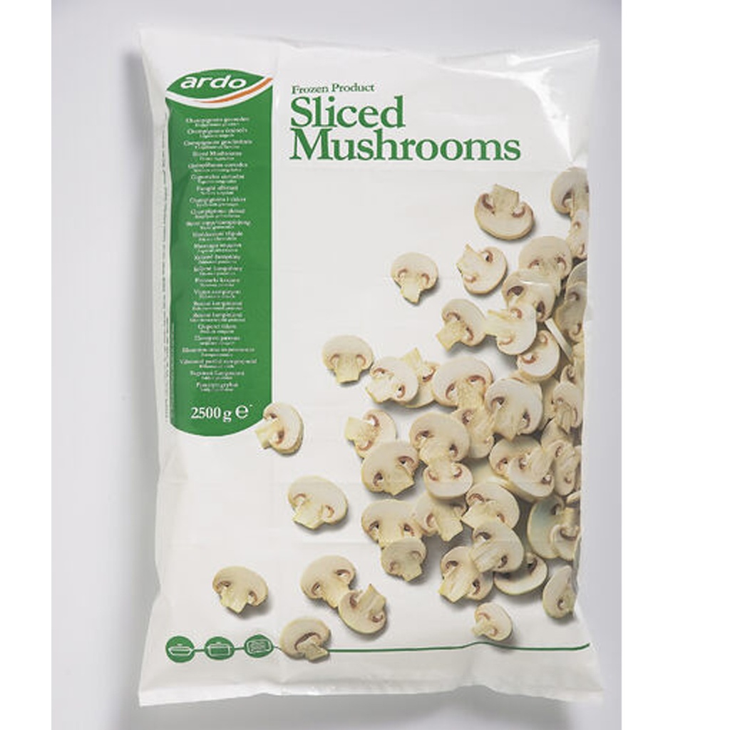 Champignons Émincés Ardo 2,5 kg