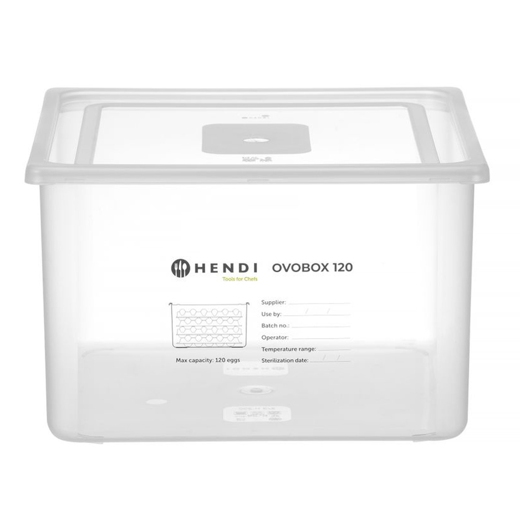 Gastronormbak 1/1 200 mm PC transparant - Hendi - 861202