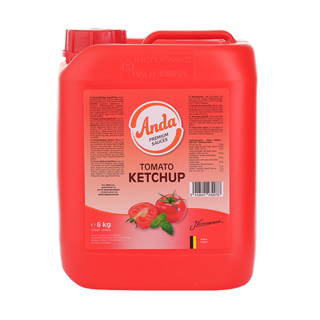 Tomaten Ketchup - Bidon - Anda 6 L