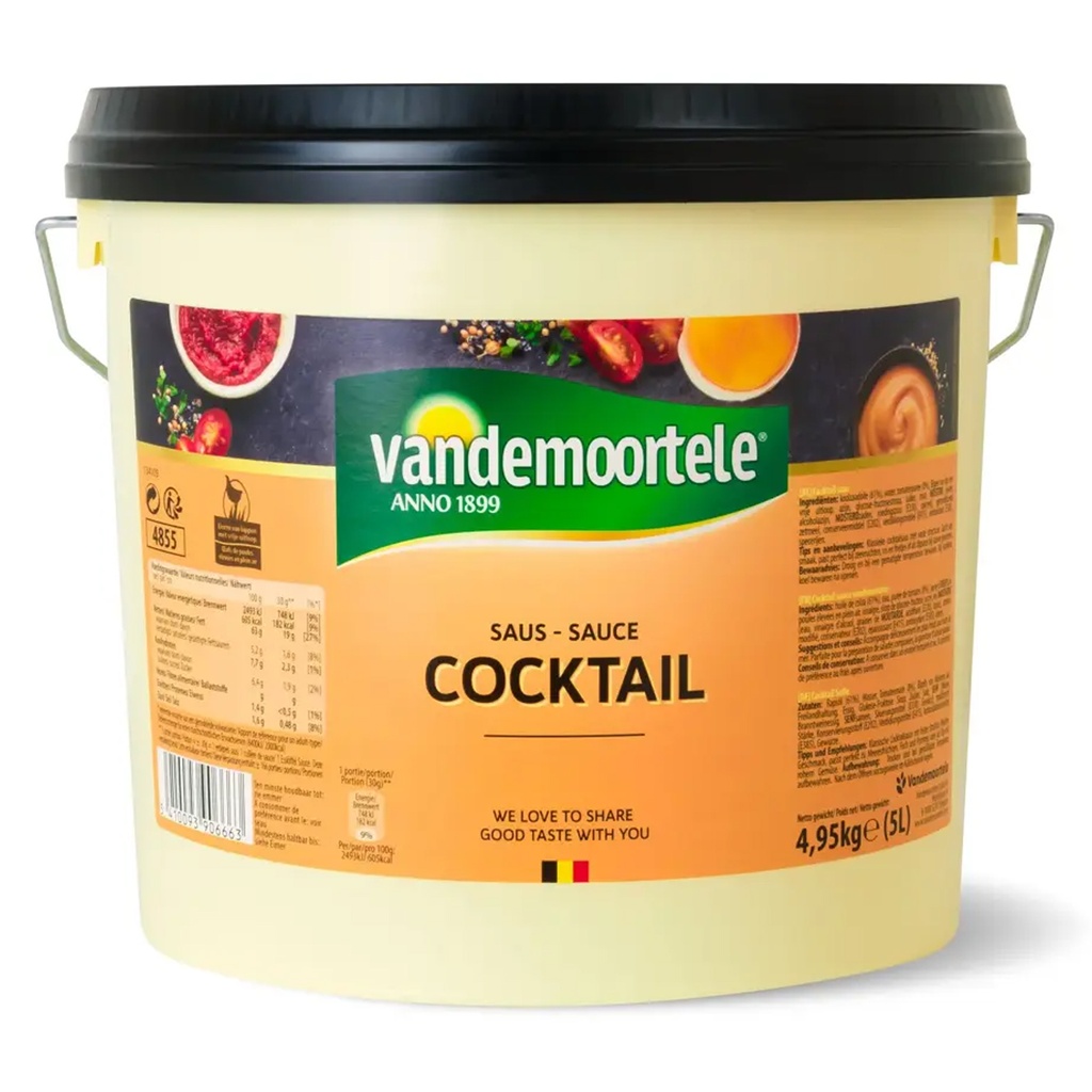 Cocktail Saus Vandemoortele 5 L