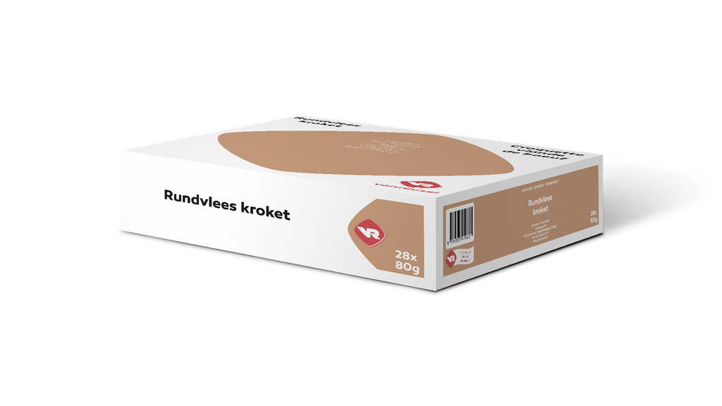 Croquette Viande de Boeuf Vanreusel 28 x 80 gr