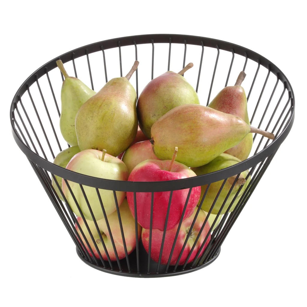 427071 Fruitkorf Schuin Zwart -  Hendi - 300 x 205 mm