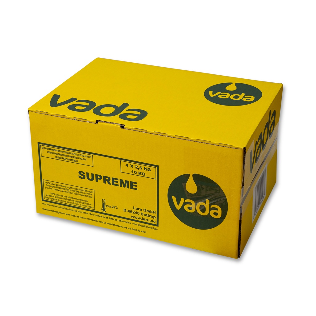 Mixed Frying Fat Supreme Vada 4 x 2,5 kg