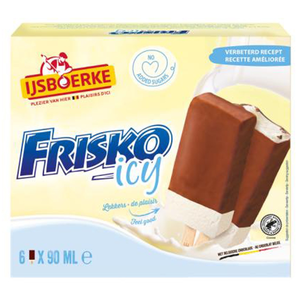 Icy Frisko Vanille 6 x 90 ml
