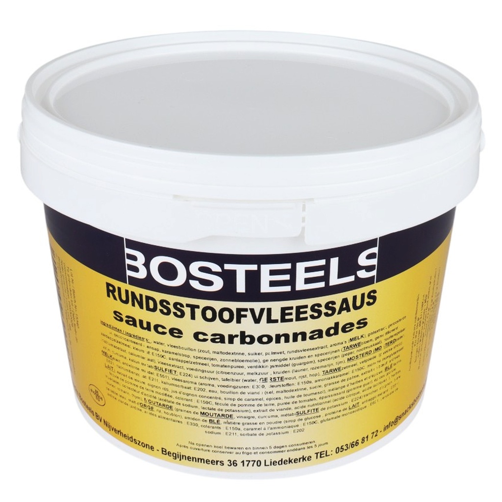 Beef Stew Sauce Bosteels 3kg
