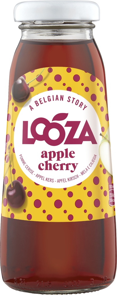 Looza Appel-Kers One Way Glass 24 x 20 cl