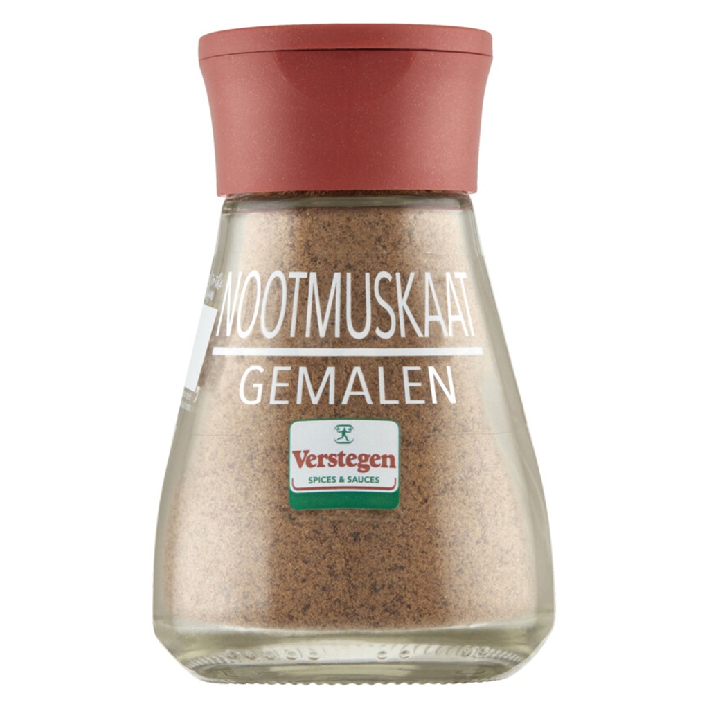 Nootmuskaat Strooier glas Verstegen 40g
