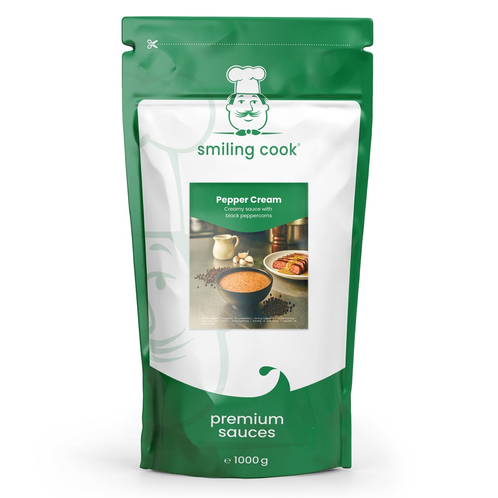 Peperroom Saus Smiling Cook1 kg