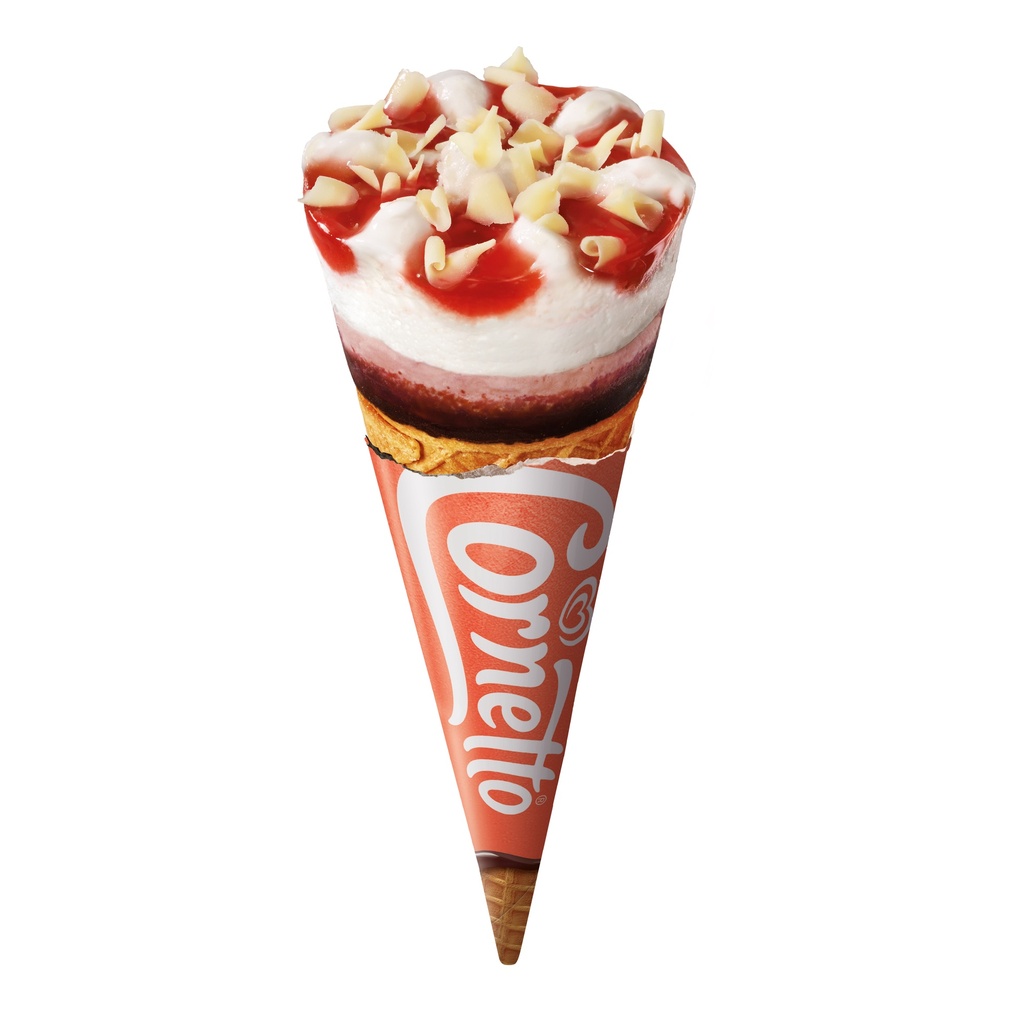 Cornetto Aardbei Ola 24 x 120 ml