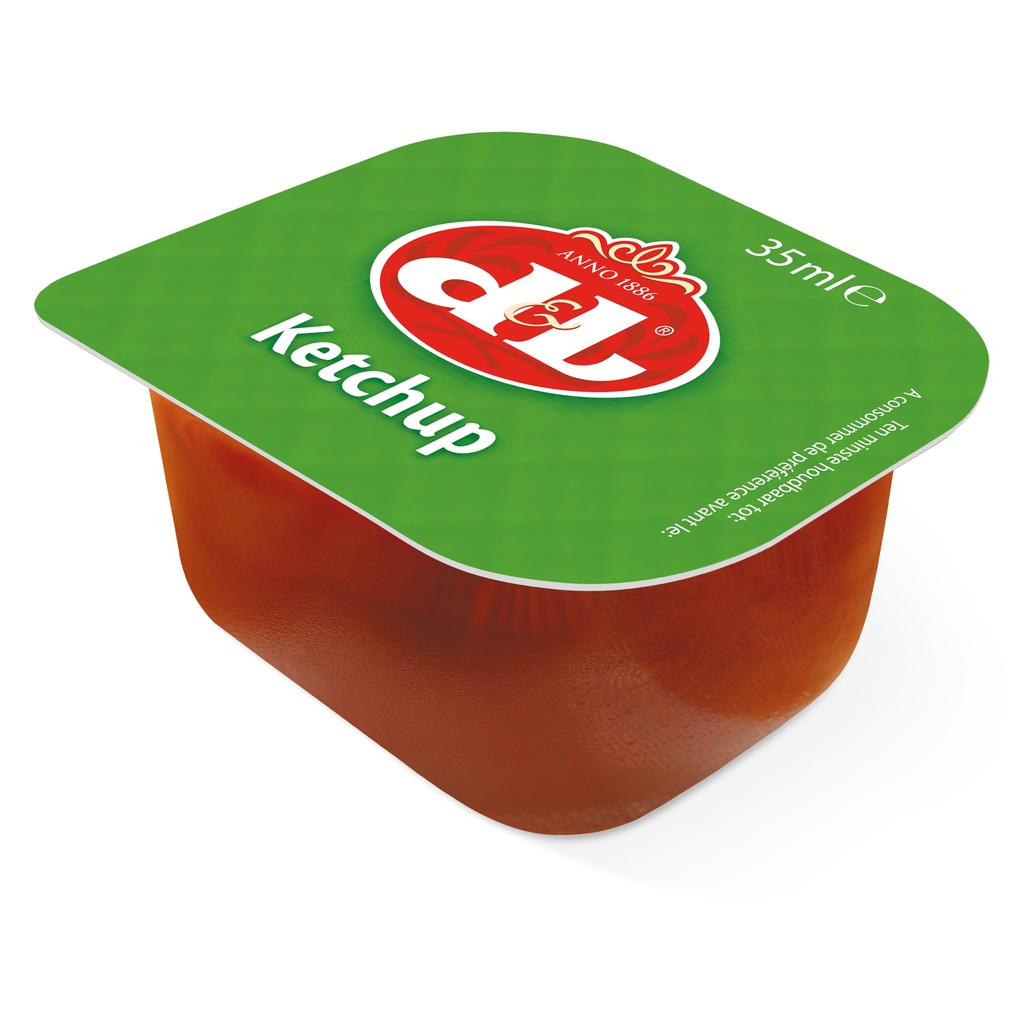 Tomaten Ketchup Devos Lemmens Porties 144 x 35 ml