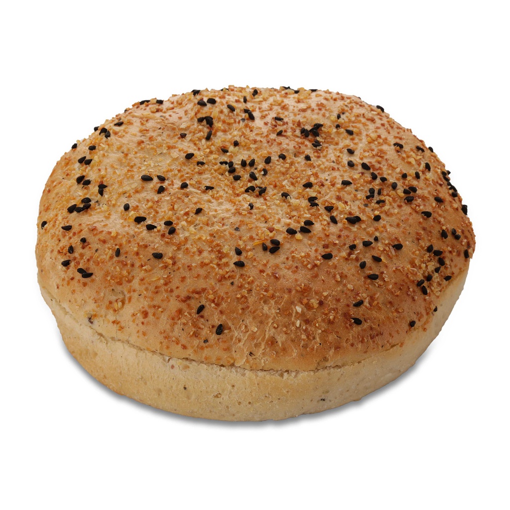 3360 Hamburger Bun Black Pepper Pastridor 24x90gr