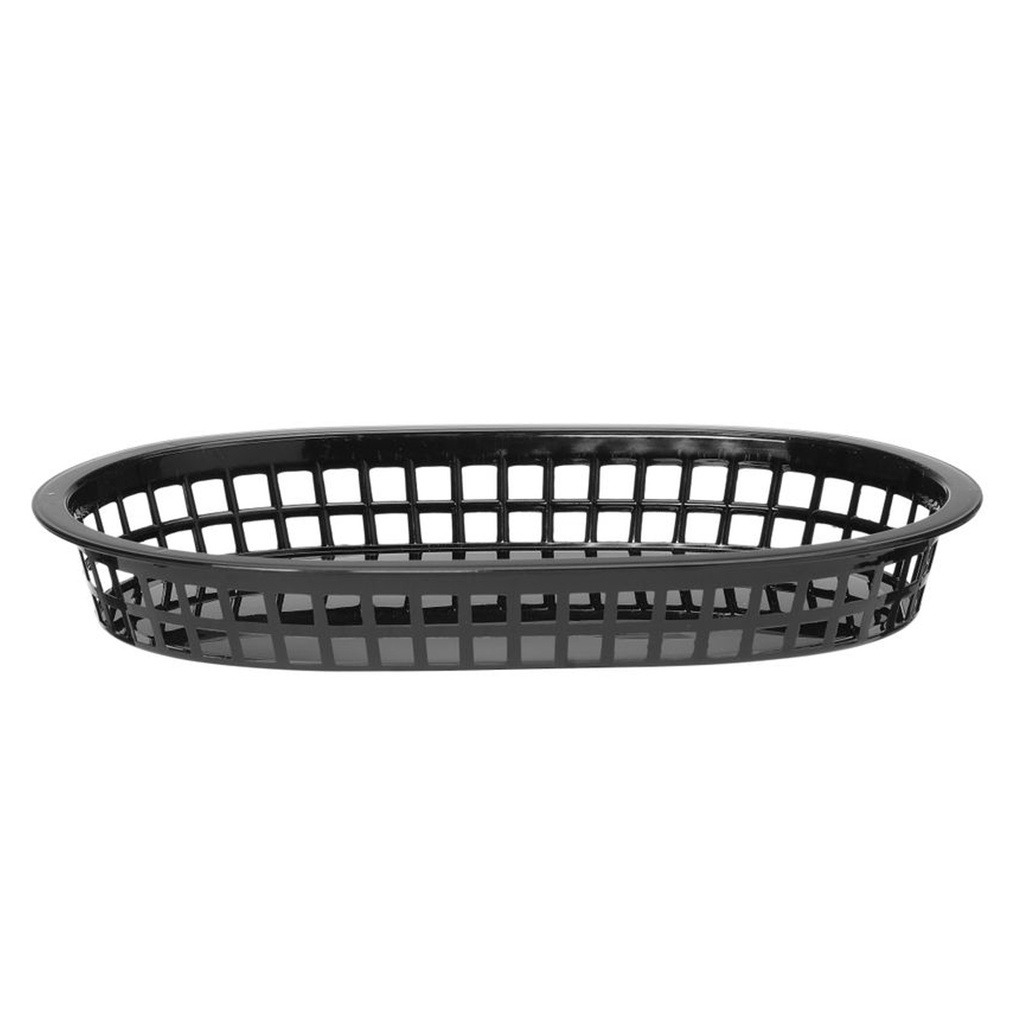 426890 Serving Basket - Fast Food Style - Black - Hendi - 6 st