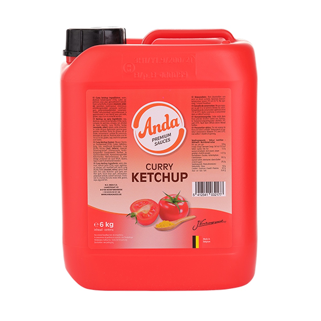 Curry Ketchup Anda Can 6 kg