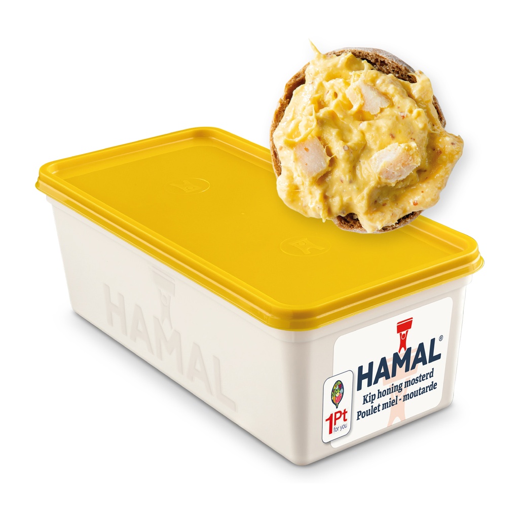 SALADE POULET MIEL MOUTARDE 1KG HAMAL