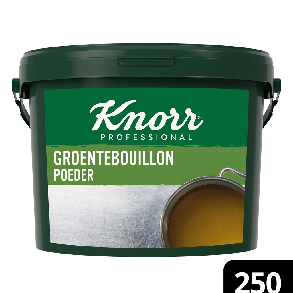 Bouillon Groenten Professional Poeder Knorr Emmer 10 kg