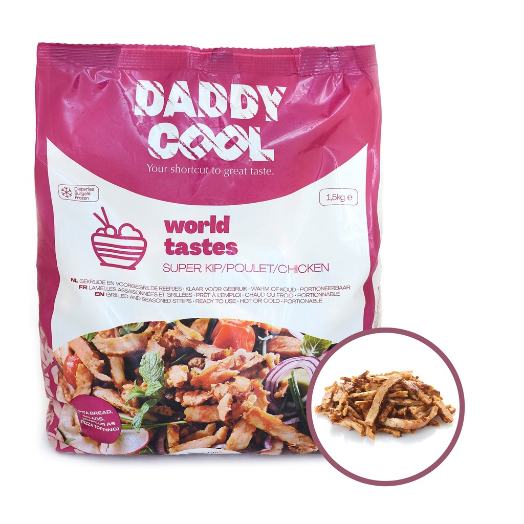 Super Chicken Filet World Tastes- Daddy Cool - 1,5 kg