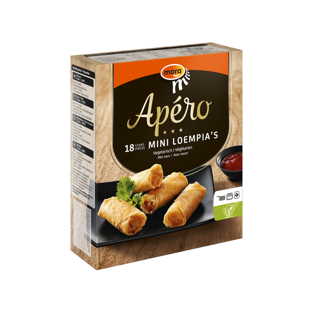 RTL Mini Loempia's Mora 18 st