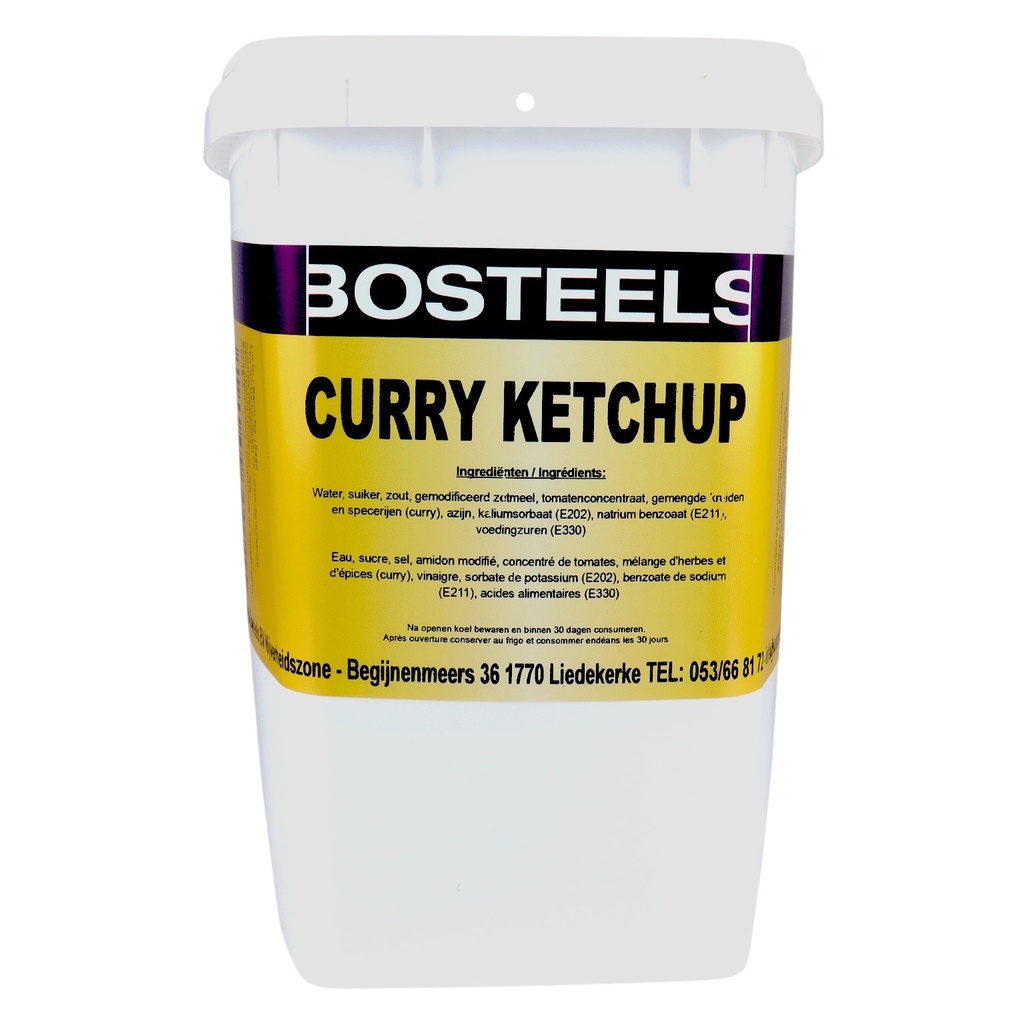 Curry Ketchup Bosteels Box 6 L 