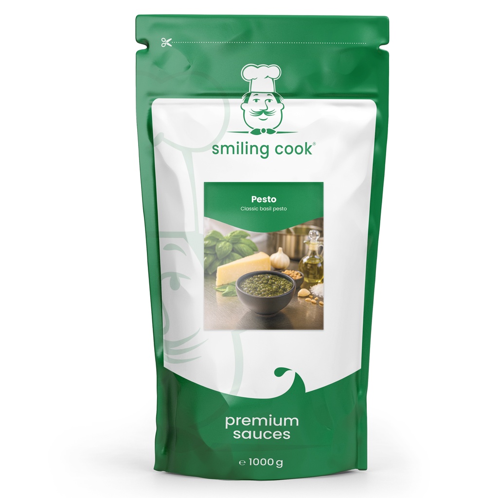 H29 Pesto Saus Smiling Cook Zak 1 kg