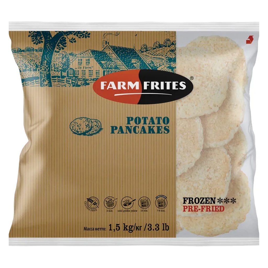 Potato Pancakes Farm Frites 1,5 kg