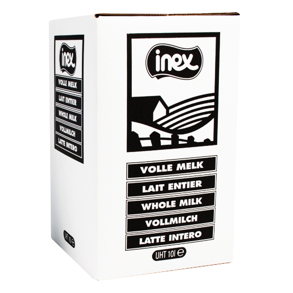 LAIT ENTIER INEX 10L BIDON EMBALLAGE PLASTIQUE