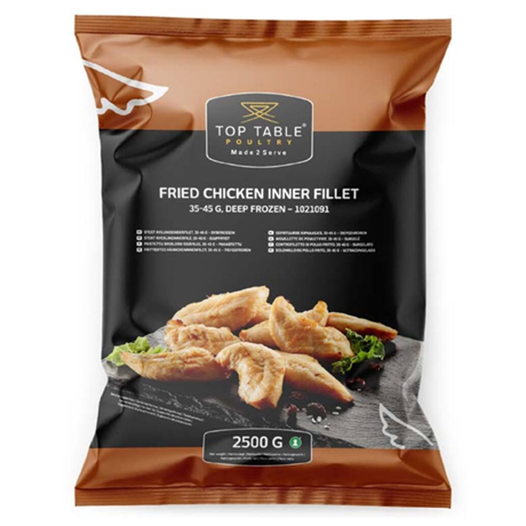 1021091 Chicken Tender 1/1 35-45g Top Table 2,5 kg
