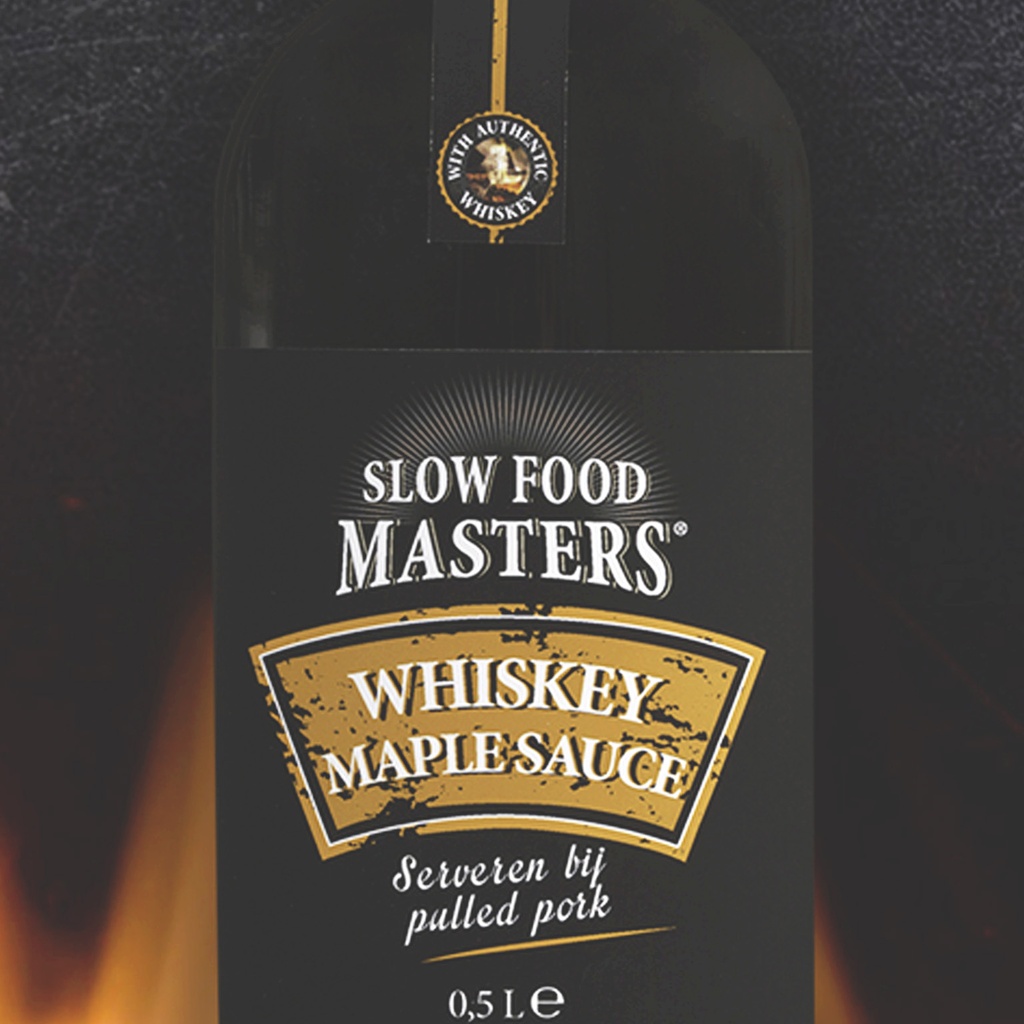 Whiskey Maple Sauce KomoMeat Bucket 3 L