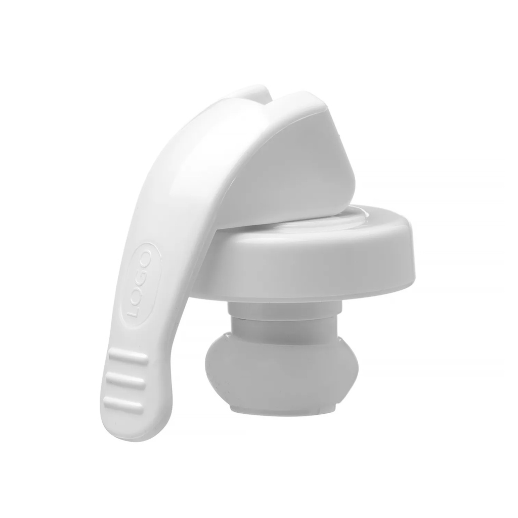 552049 Lockable Bottle Stopper in White, Red and Green – 3 pcs