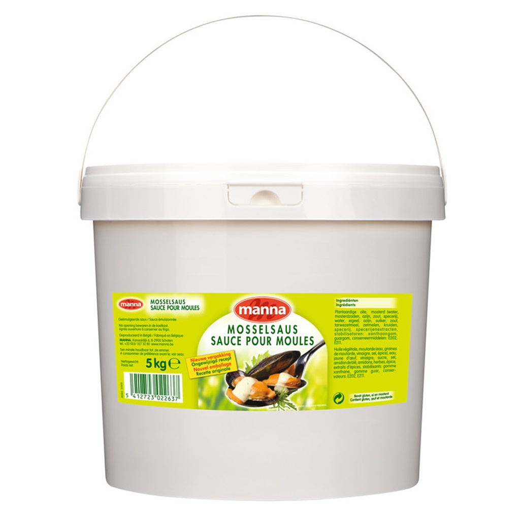 Sauce pour Moules Seau Manna 5 L