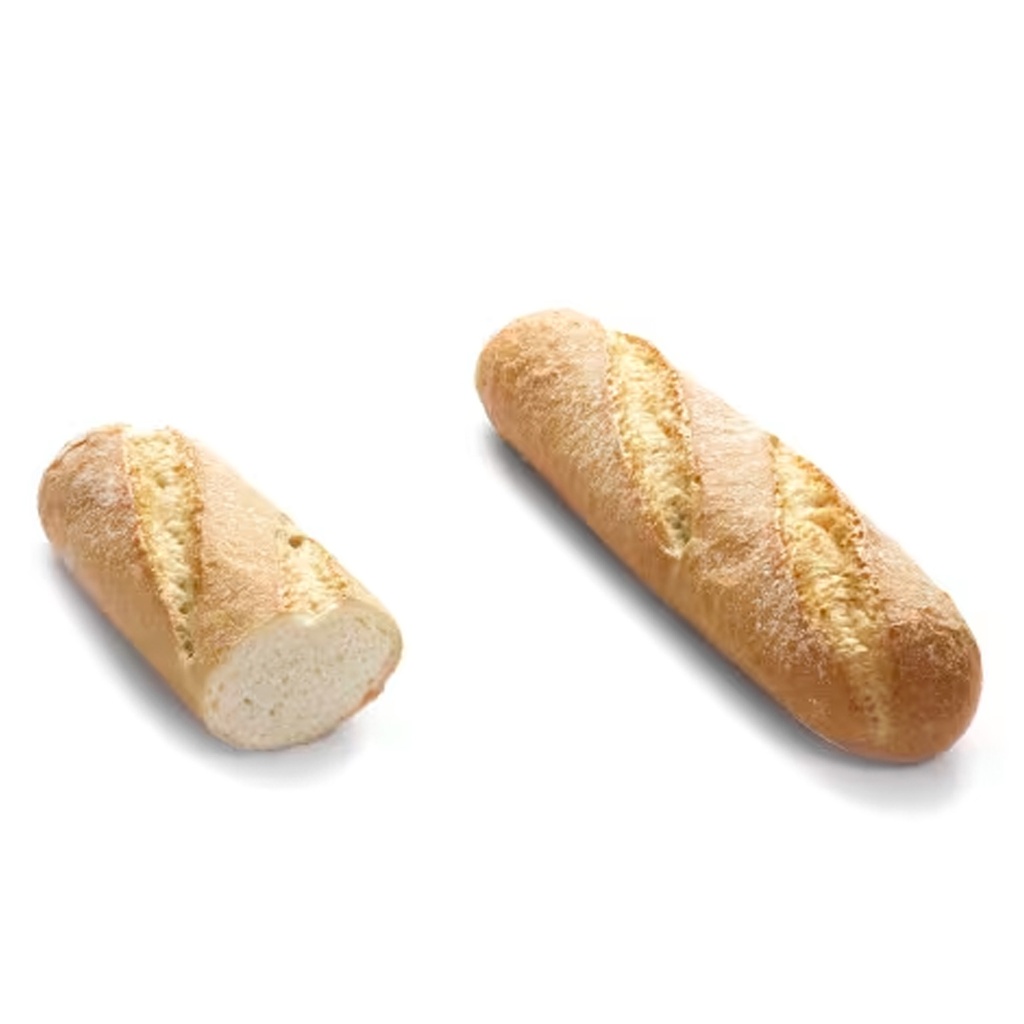 5291 Stokbrood Wit Bebloemd - Bakefast - 28 cm La Lorraine 40 x 160 gr