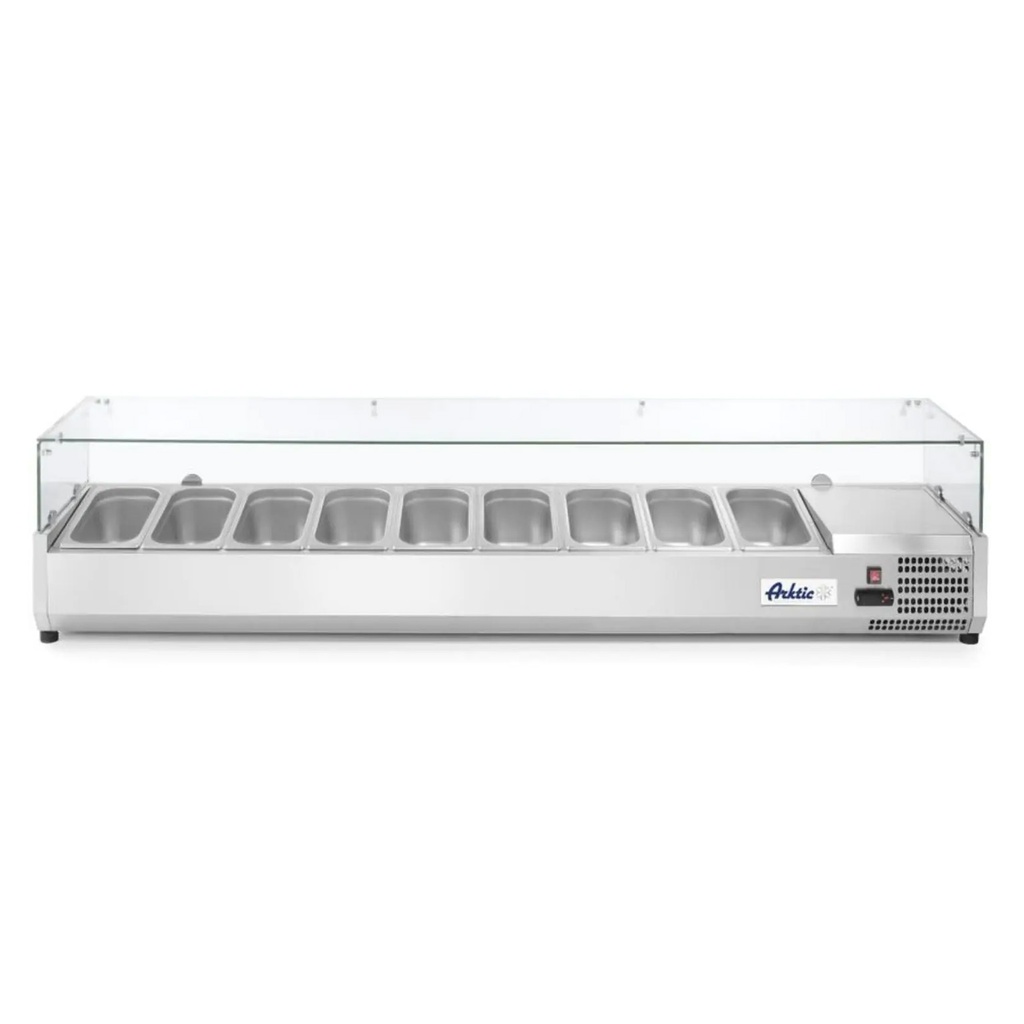 232996 Countertop Cooling Display GN 9x 1/3 Hendi 