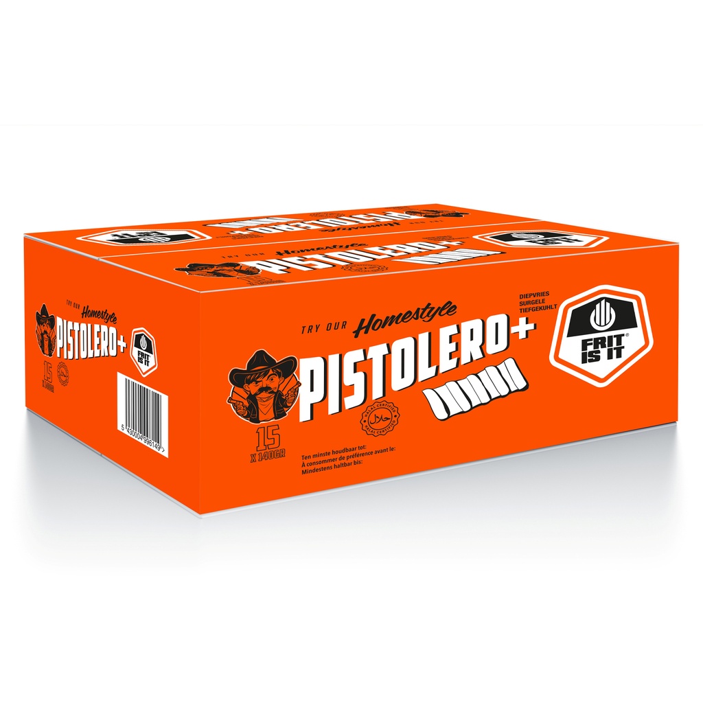 Pistolero + Frit is it 15 x 140 gr