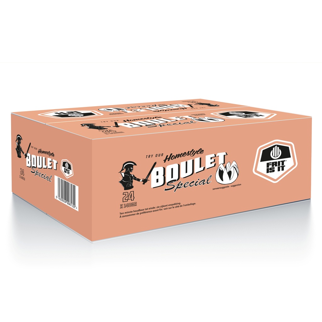 Boulet Speciale Frit is it 24 x 140 gr