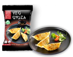 Gyoza Veggie (Green) Orien Bites +/- 42 x 20 gr